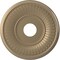 Ekena Millwork Berkshire PVC Medallion (Canopies up to 7"), 16"OD x 3 1/2"ID x 1"P, Metallic Champagne Mist CMP16BEECE - alternate 1
